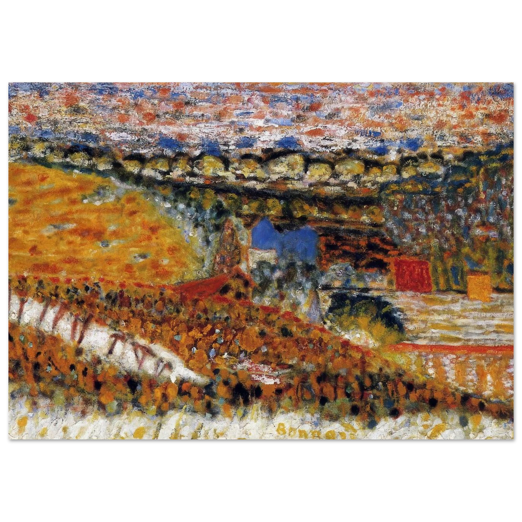 Autumn View Poster | Pierre Bonnard Poster | Pierre Bonnard Shop