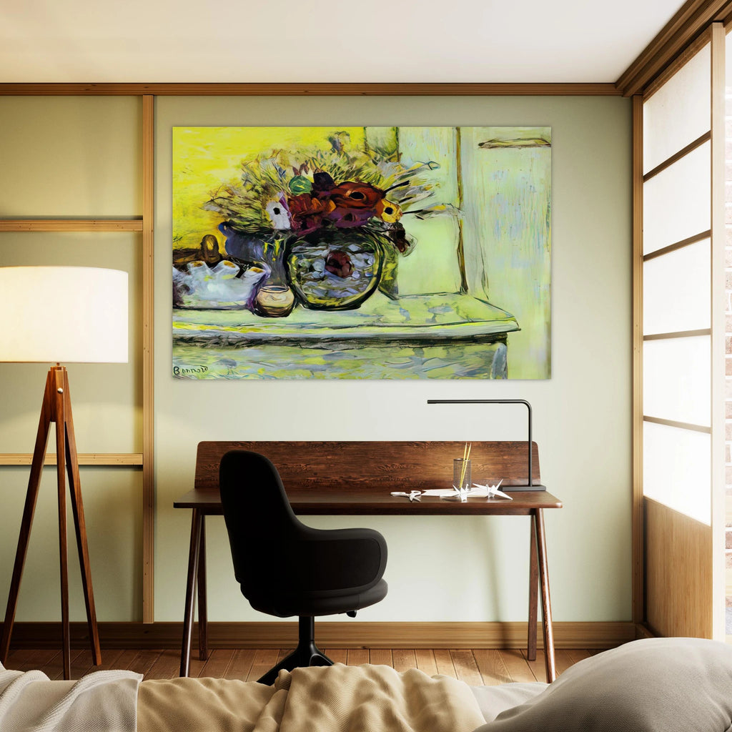 Vase with Anemonies and Empty Vase Poster | Pierre Bonnard Poster | Pierre Bonnard Shop