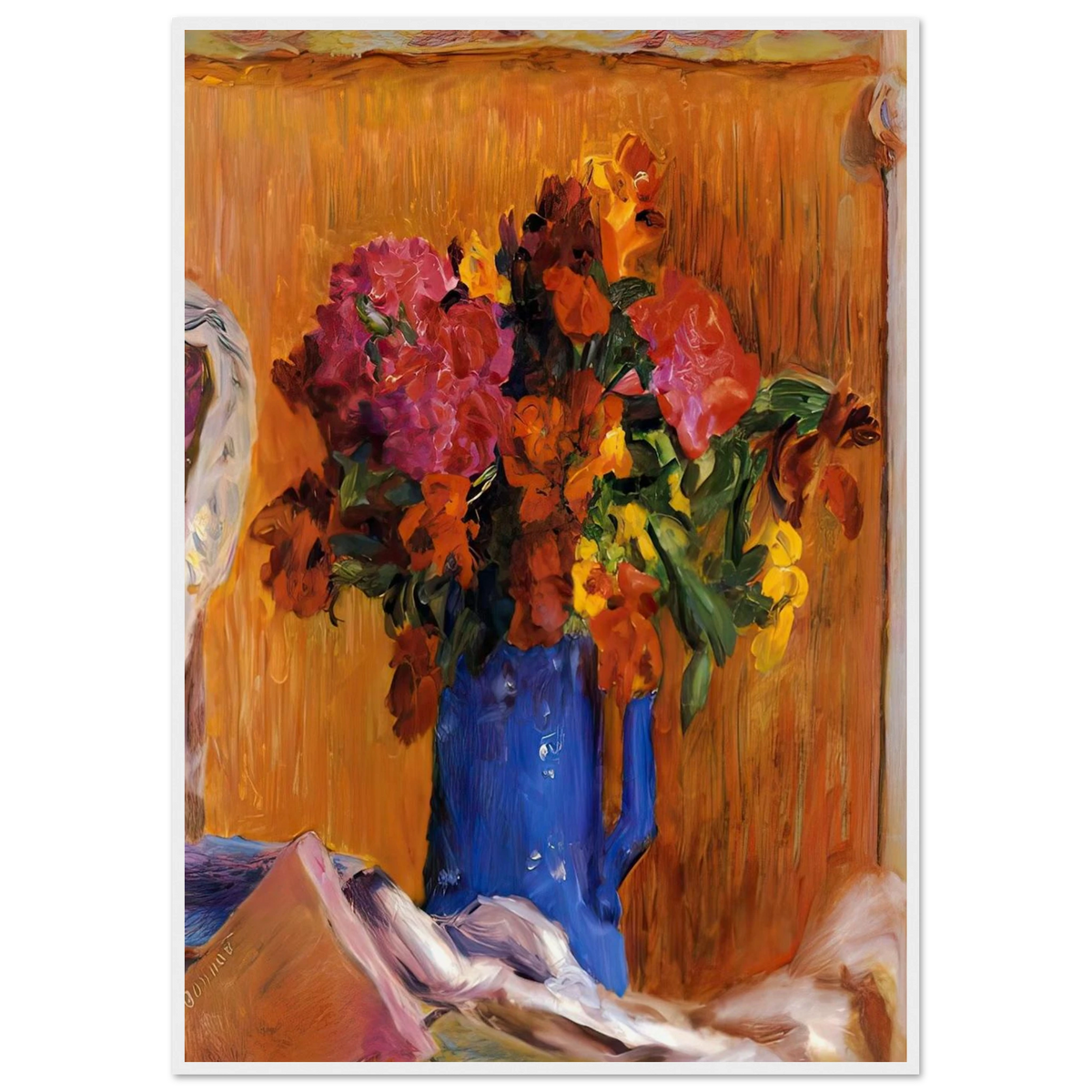 The Blue Pot Framed Poster | Pierre Bonnard Framed Prints Wall Art | Pierre Bonnard Shop