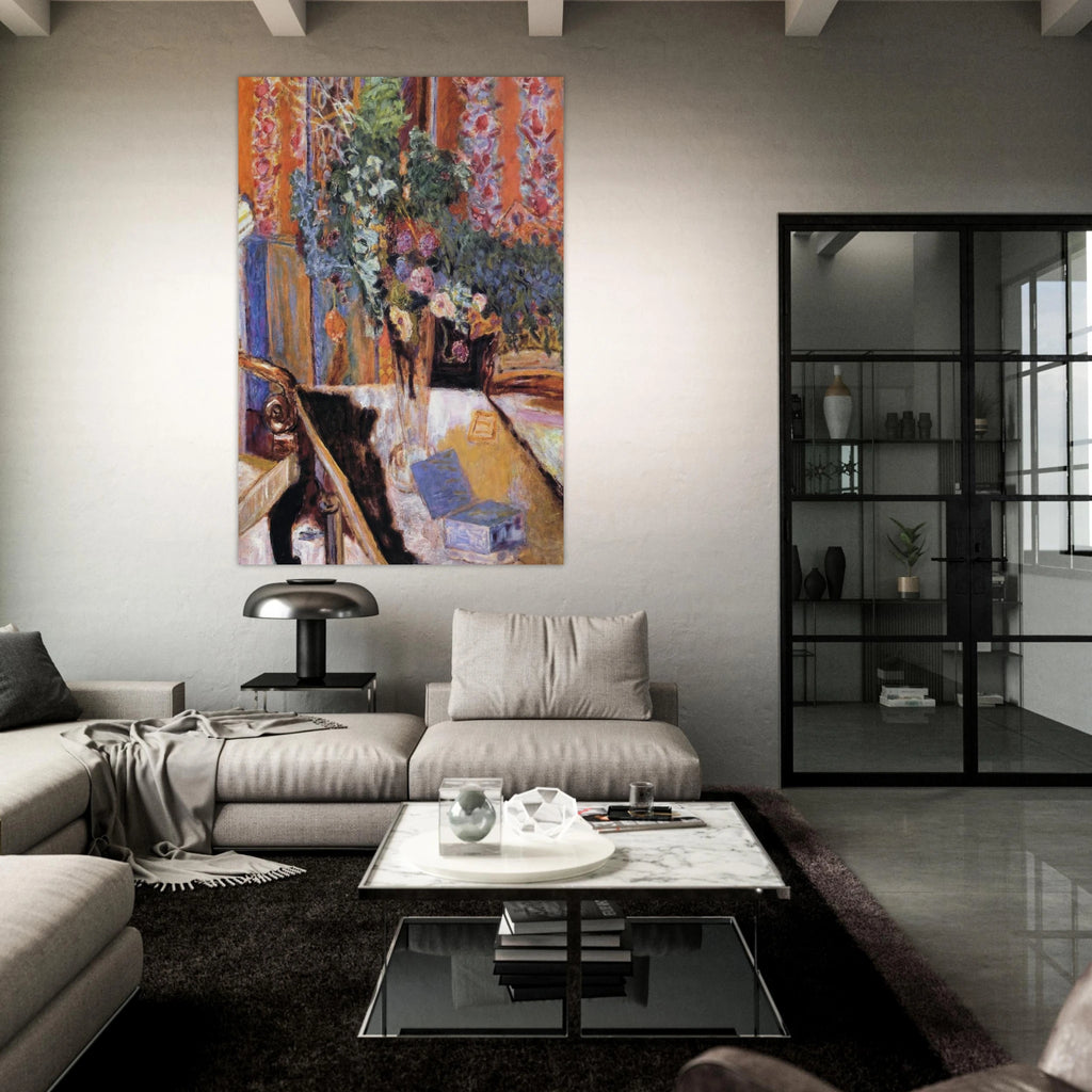 Interior with Flowers Poster | Pierre Bonnard Poster | Pierre Bonnard Shop