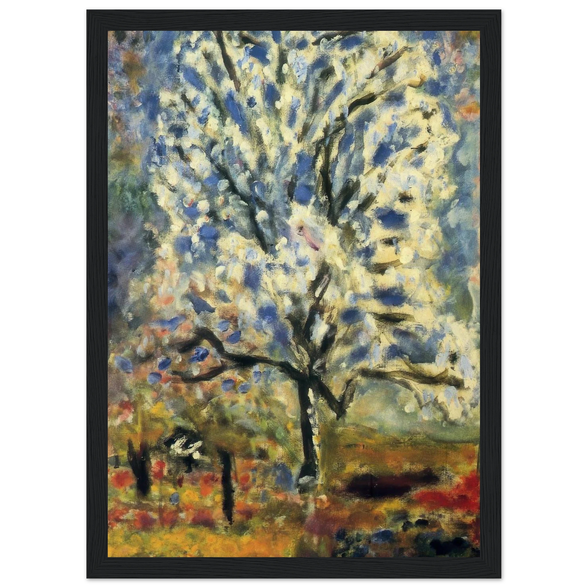 The almond tree in blossom Framed Poster | Pierre Bonnard Framed Prints Wall Art | Pierre Bonnard Shop