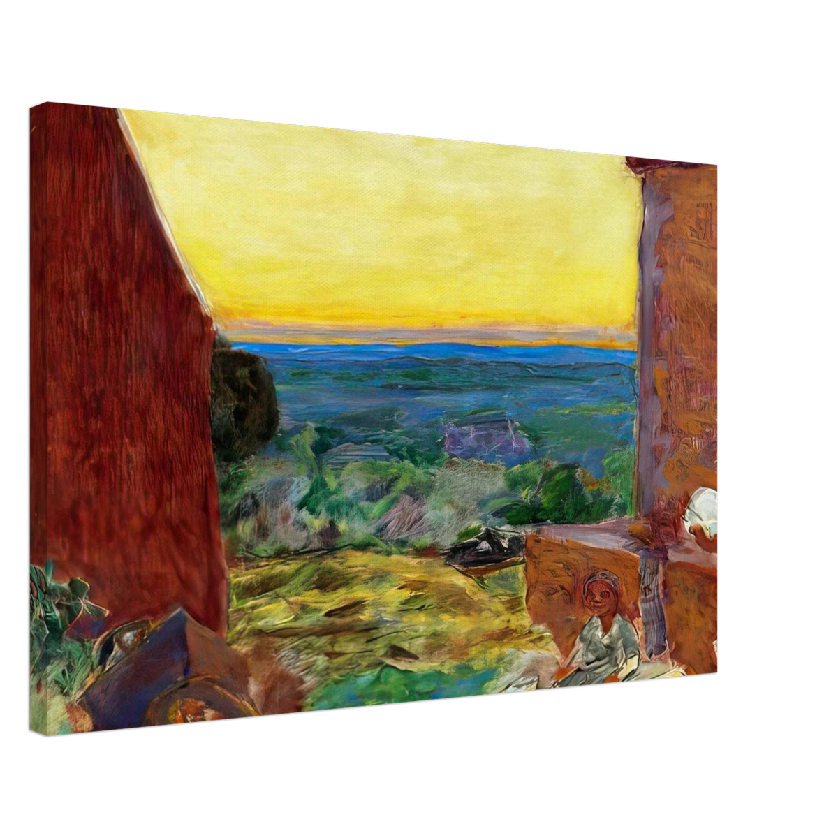 Landscape, Sunset Canvas | Pierre Bonnard Canvas | Pierre Bonnard Shop