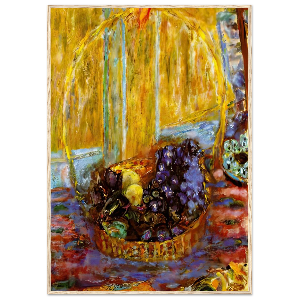 Fruit Basket Framed Poster | Pierre Bonnard Framed Prints Wall Art | Pierre Bonnard Shop