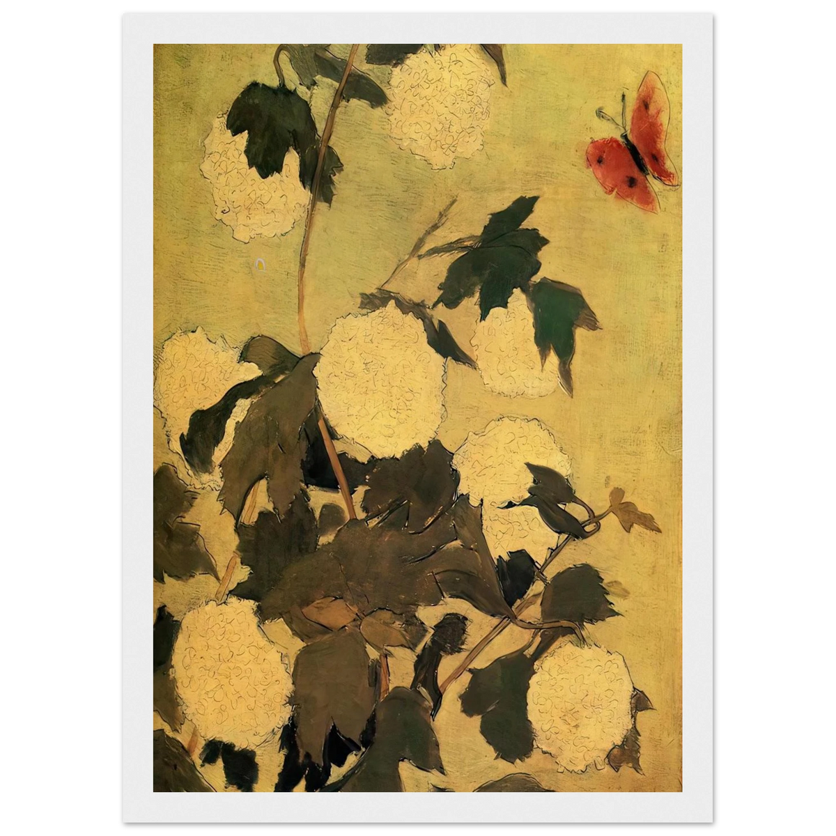 Snowballs Framed Poster | Pierre Bonnard Framed Prints Wall Art | Pierre Bonnard Shop
