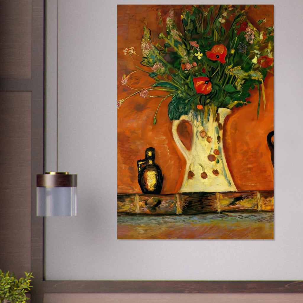 Flowers on a Mantlepiece Poster | Pierre Bonnard Poster | Pierre Bonnard Shop