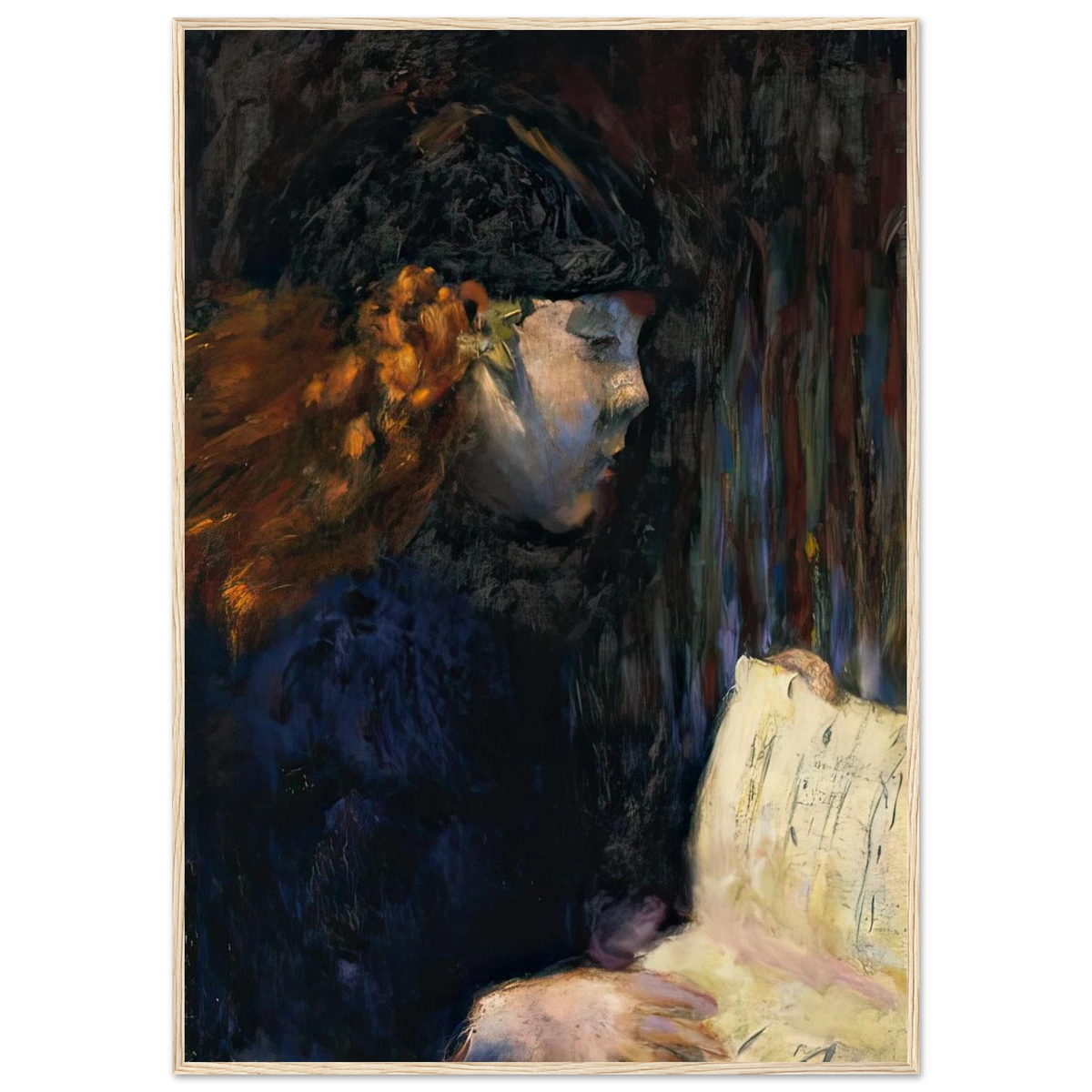 The Solfege Framed Poster | Pierre Bonnard Framed Prints Wall Art | Pierre Bonnard Shop