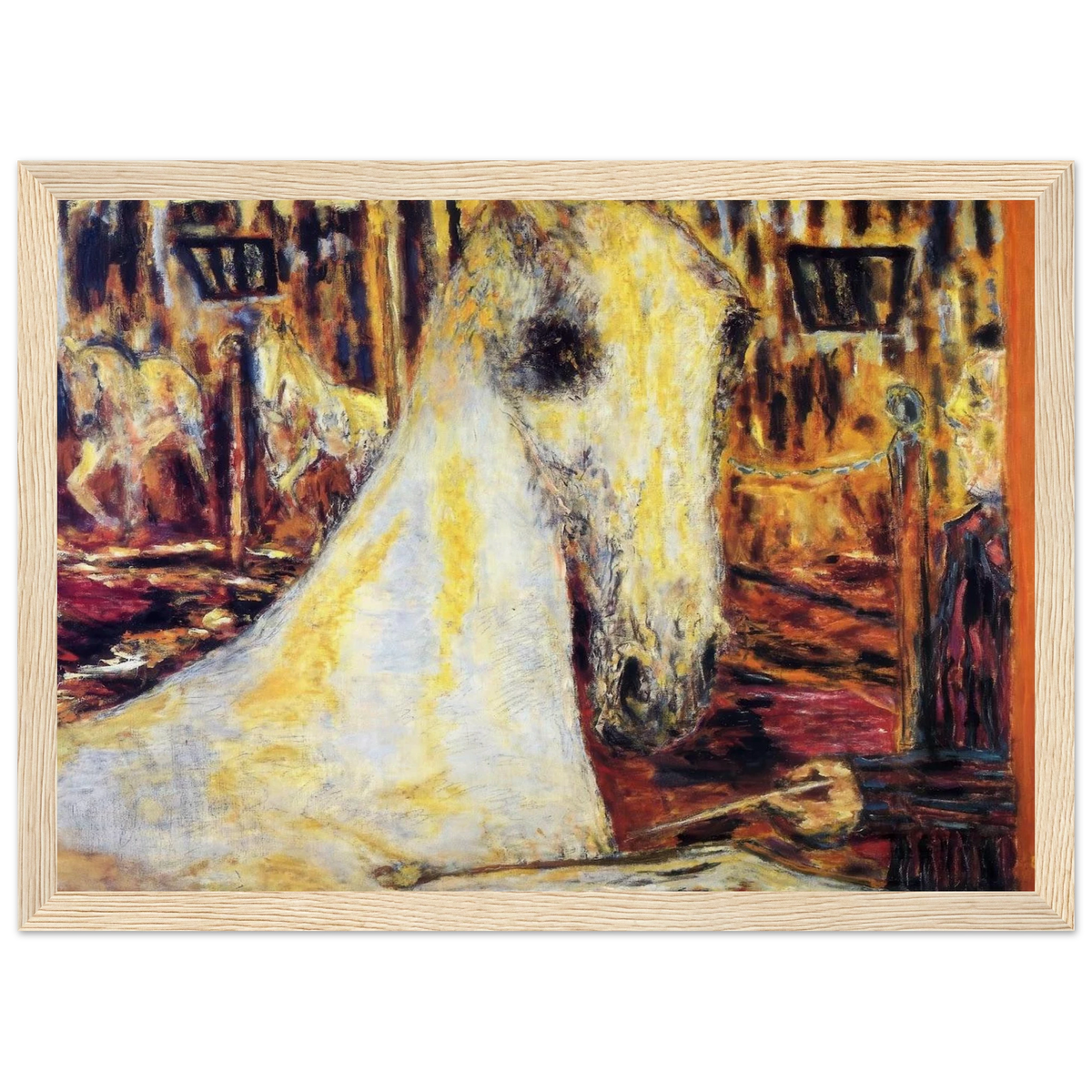The Circus Horse Framed Poster | Pierre Bonnard Framed Prints Wall Art | Pierre Bonnard Shop