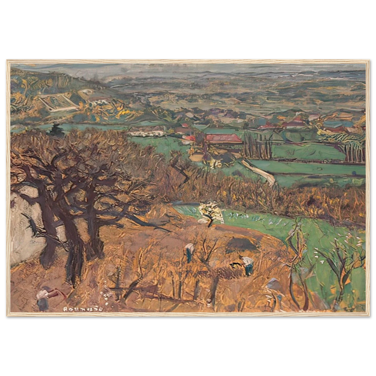 Dauphine Landscape Framed Poster | Pierre Bonnard Framed Prints Wall Art | Pierre Bonnard Shop