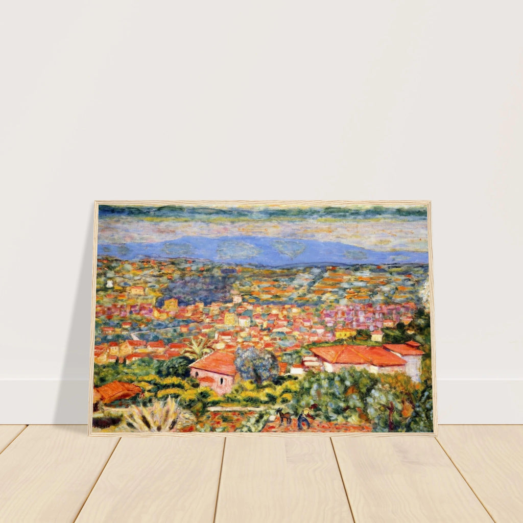 View of Le Cannet, Roofs Framed Poster | Pierre Bonnard Framed Prints Wall Art | Pierre Bonnard Shop