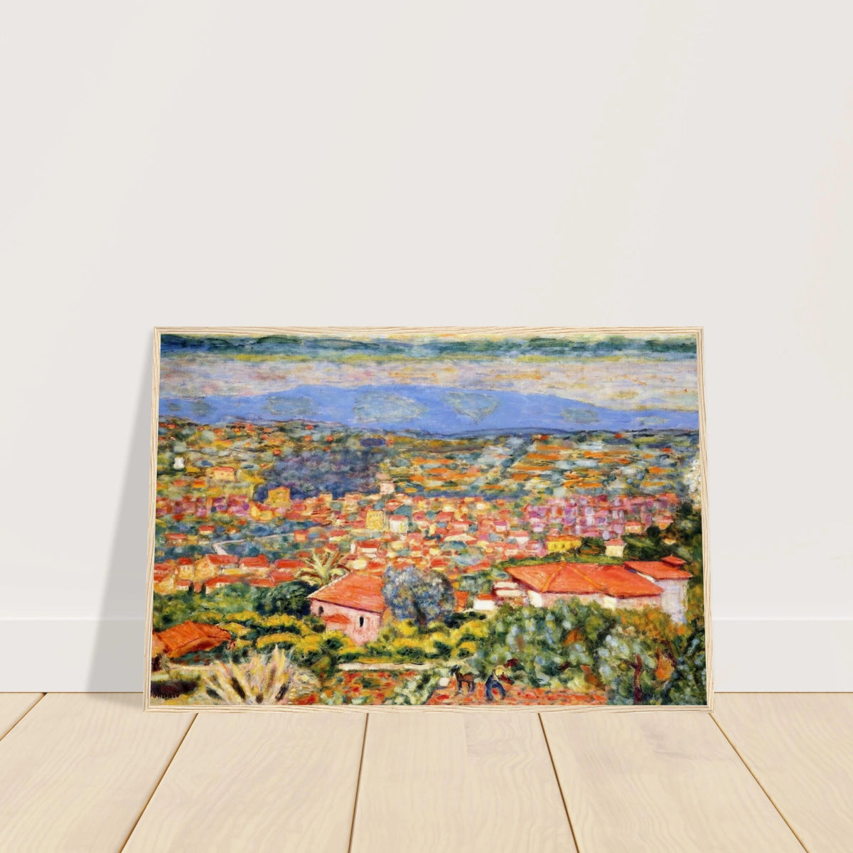 View of Le Cannet, Roofs Framed Poster | Pierre Bonnard Framed Prints Wall Art | Pierre Bonnard Shop