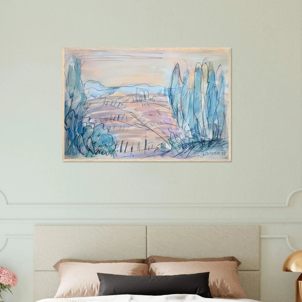 Côte d'Azur Framed Poster | Pierre Bonnard Framed Prints Wall Art | Pierre Bonnard Shop