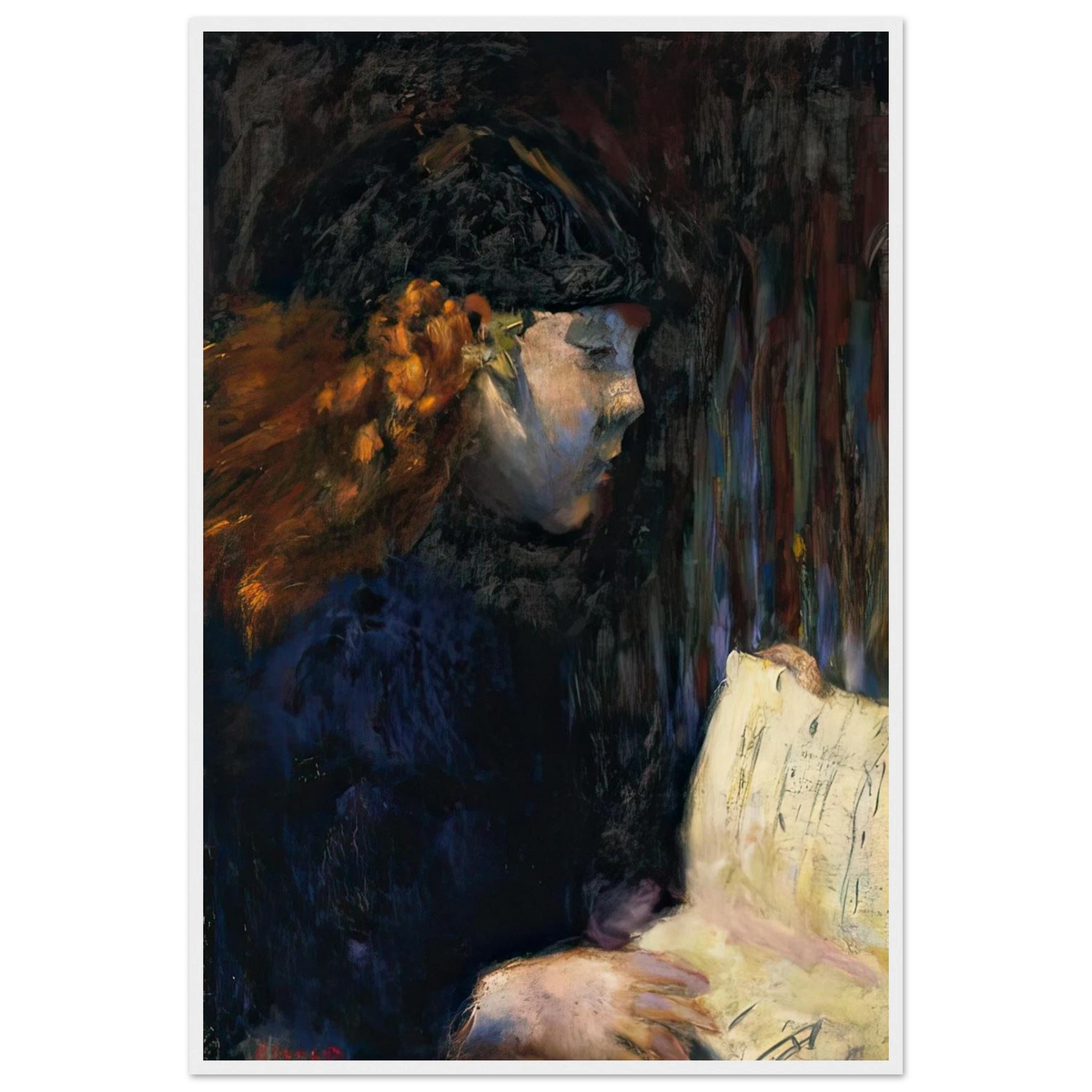 The Solfege Framed Poster | Pierre Bonnard Framed Prints Wall Art | Pierre Bonnard Shop