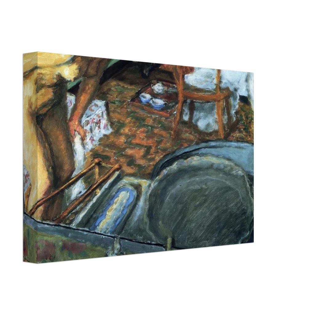 Tub in a Mirror Canvas | Pierre Bonnard Canvas | Pierre Bonnard Shop