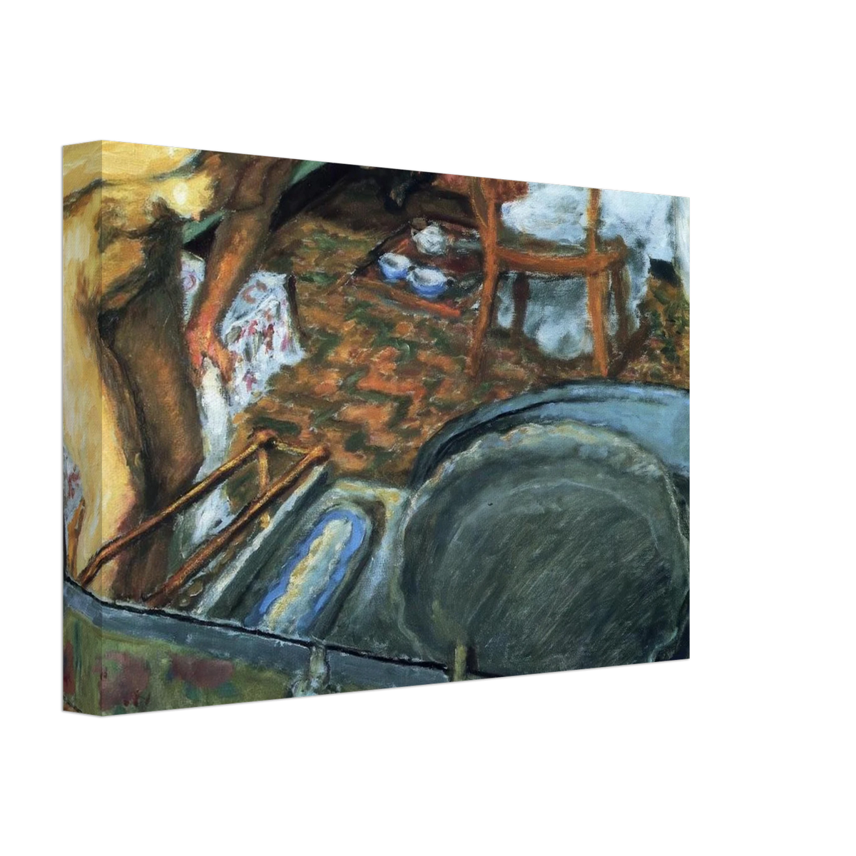 Tub in a Mirror Canvas | Pierre Bonnard Canvas | Pierre Bonnard Shop