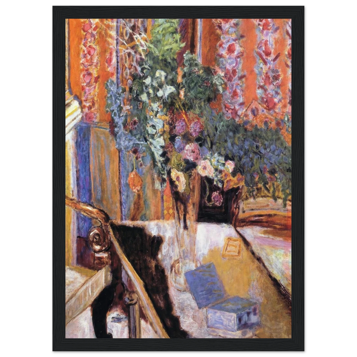 Interior with Flowers Framed Poster | Pierre Bonnard Framed Prints Wall Art | Pierre Bonnard Shop
