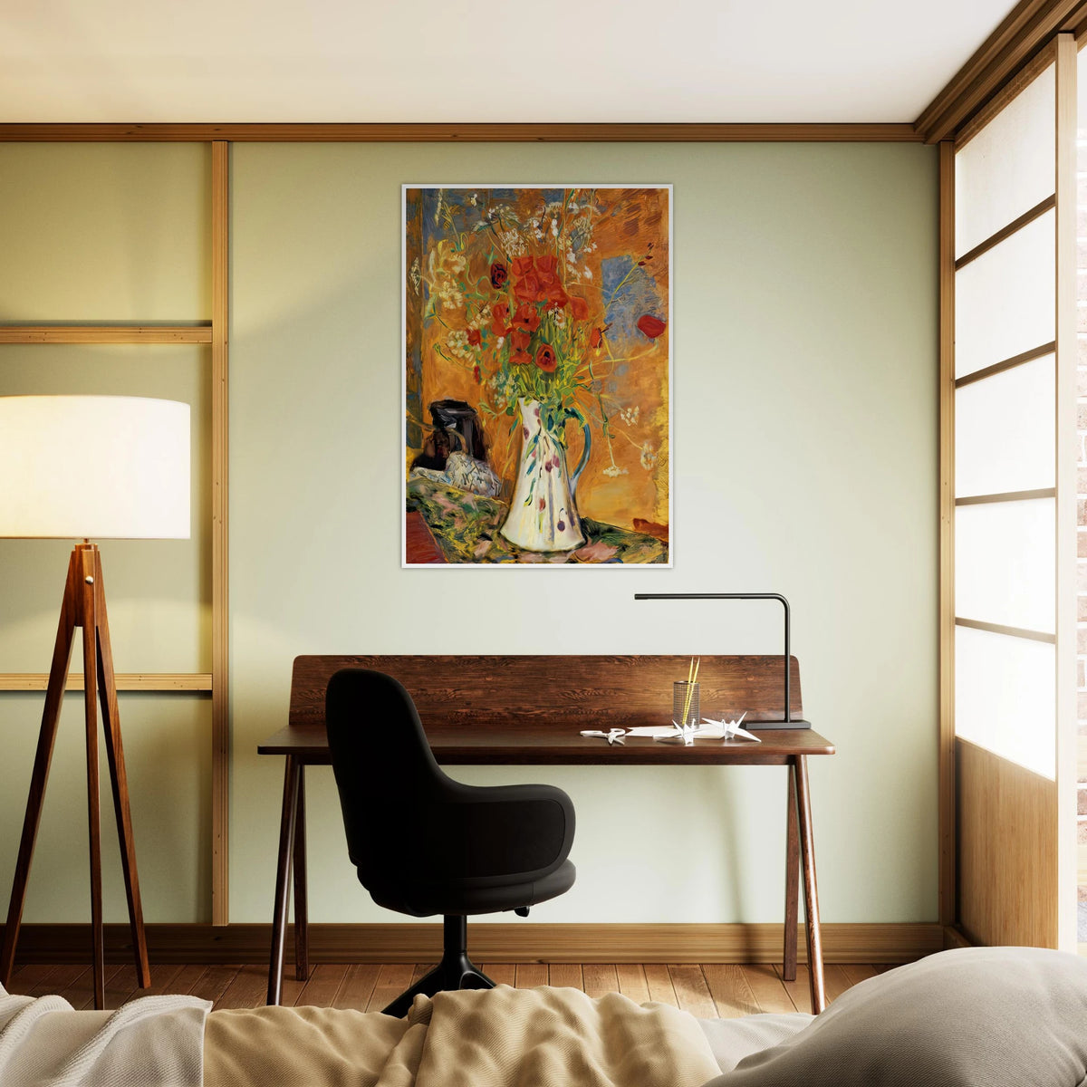 Poppies Framed Poster | Pierre Bonnard Framed Prints Wall Art | Pierre Bonnard Shop
