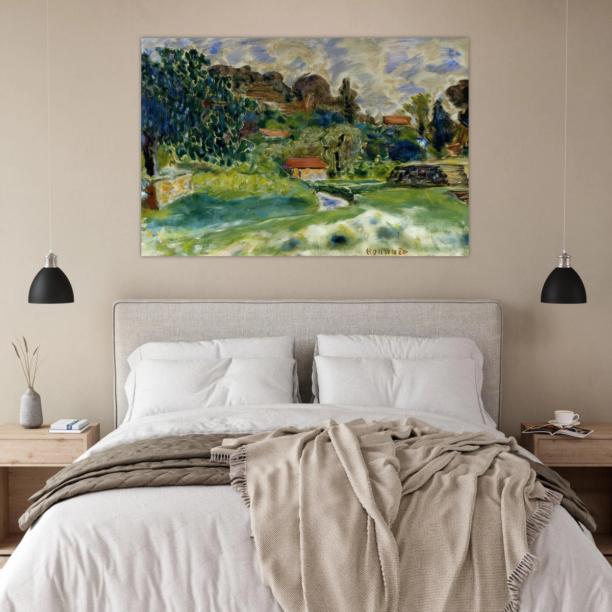 Cagnes Landscape Poster | Pierre Bonnard Poster | Pierre Bonnard Shop