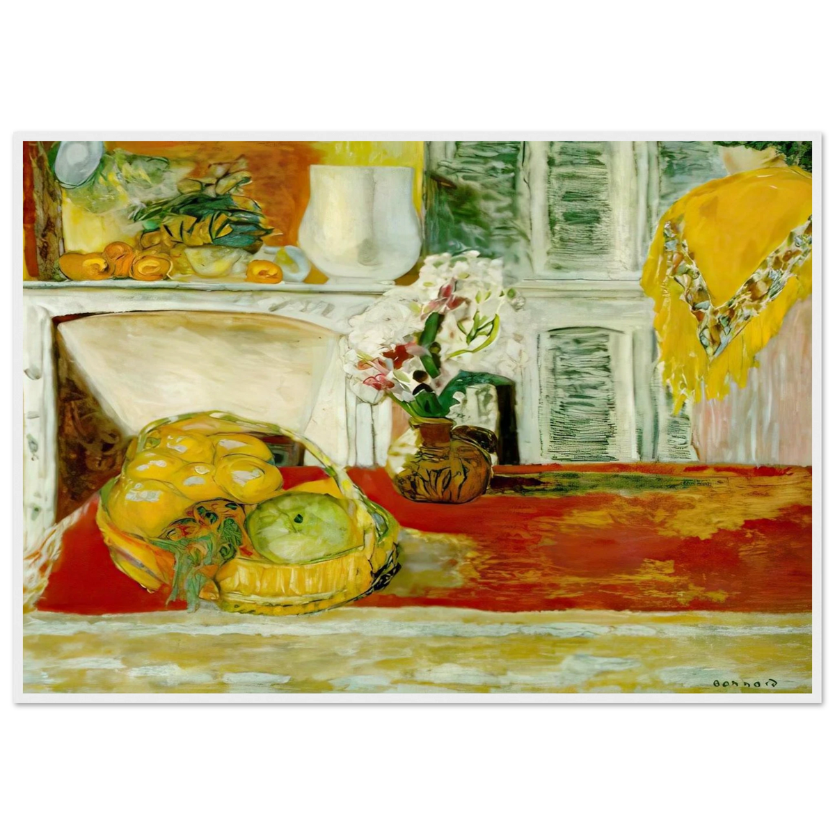 Corner of the Dining Room Framed Poster | Pierre Bonnard Framed Prints Wall Art | Pierre Bonnard Shop