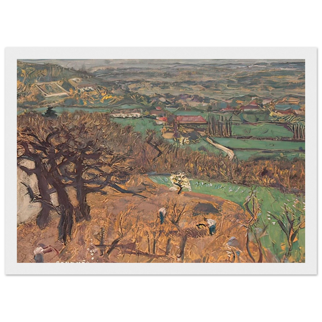 Dauphine Landscape Framed Poster | Pierre Bonnard Framed Prints Wall Art | Pierre Bonnard Shop