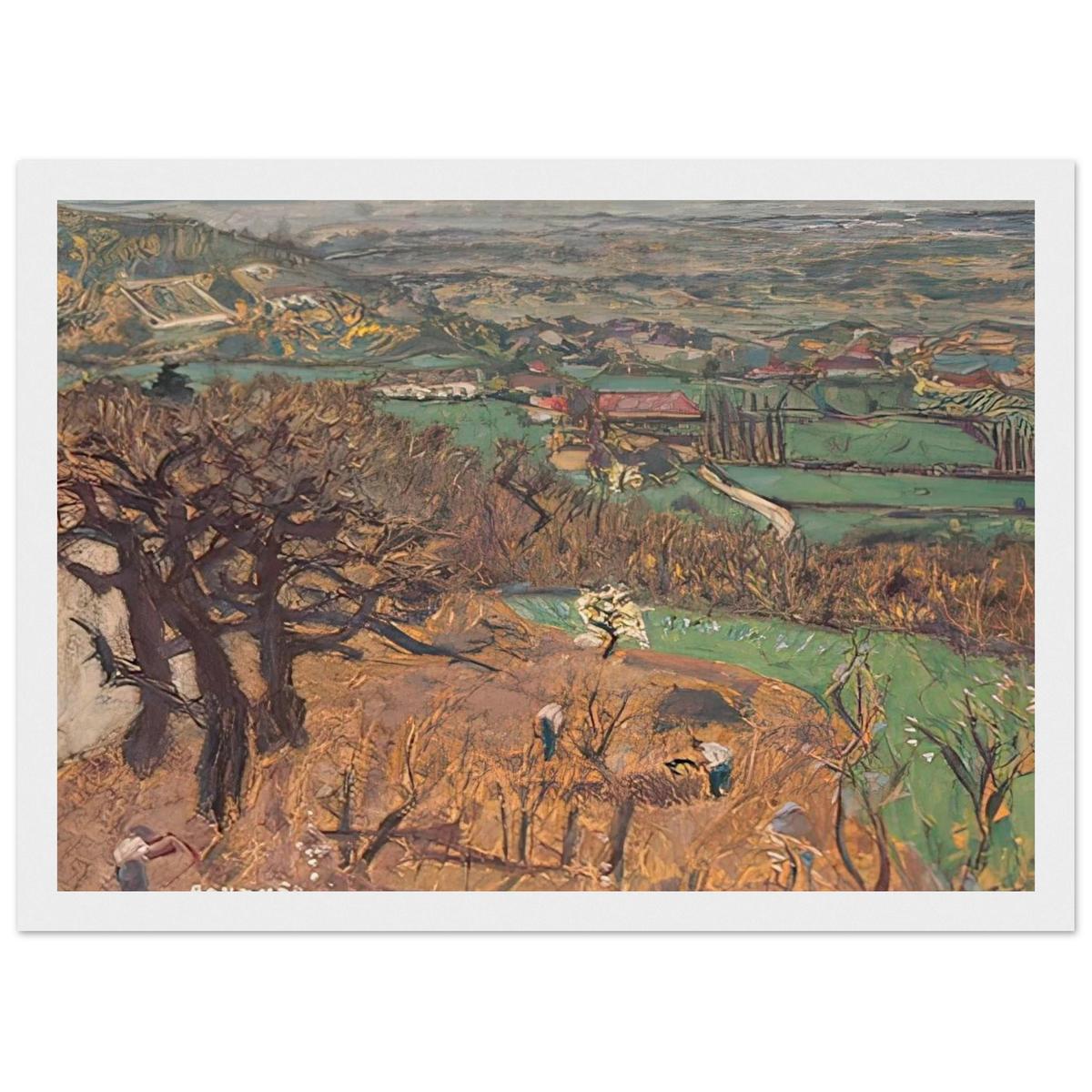 Dauphine Landscape Framed Poster | Pierre Bonnard Framed Prints Wall Art | Pierre Bonnard Shop