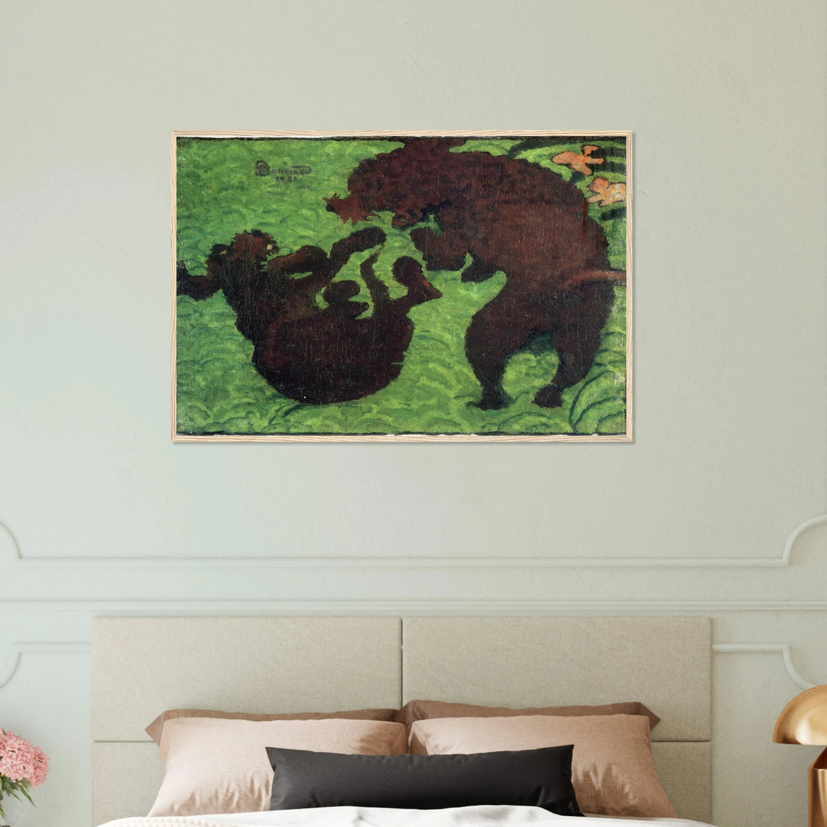 Two Poodles Framed Poster | Pierre Bonnard Framed Prints Wall Art | Pierre Bonnard Shop