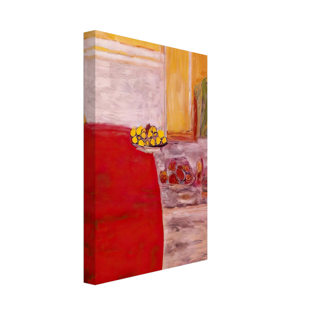 Fruit on the red carpet Canvas | Pierre Bonnard Canvas | Pierre Bonnard Shop