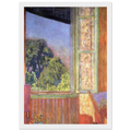 The Open Window Framed Poster | Pierre Bonnard Framed Prints Wall Art | Pierre Bonnard Shop