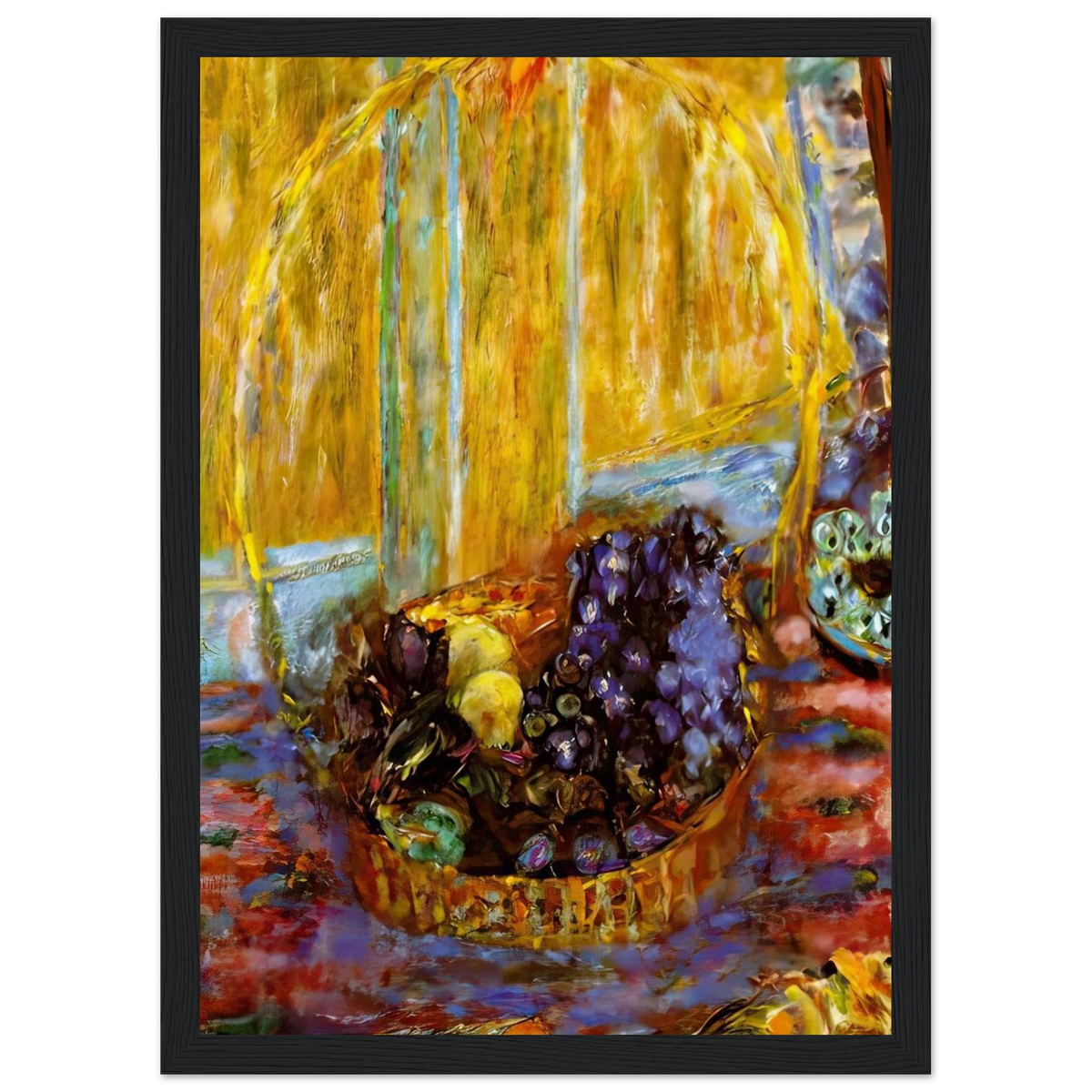 Fruit Basket Framed Poster | Pierre Bonnard Framed Prints Wall Art | Pierre Bonnard Shop