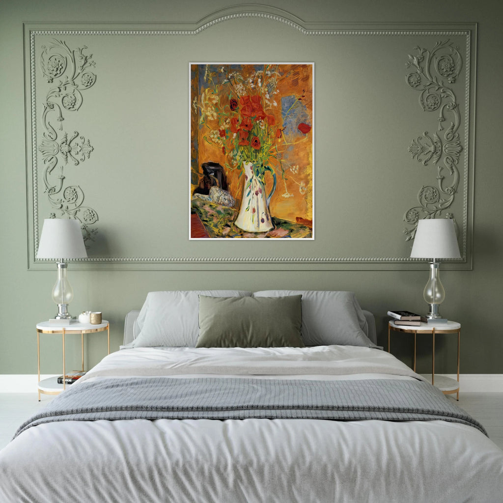 Poppies Framed Poster | Pierre Bonnard Framed Prints Wall Art | Pierre Bonnard Shop