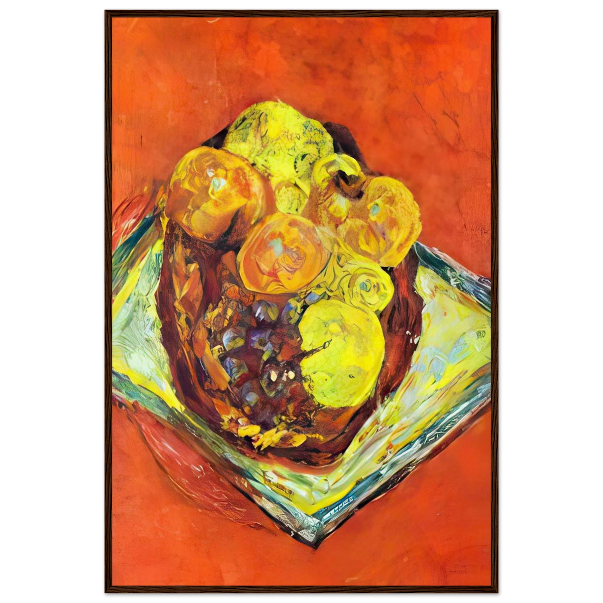Peaches and Grapes Framed Poster | Pierre Bonnard Framed Prints Wall Art | Pierre Bonnard Shop