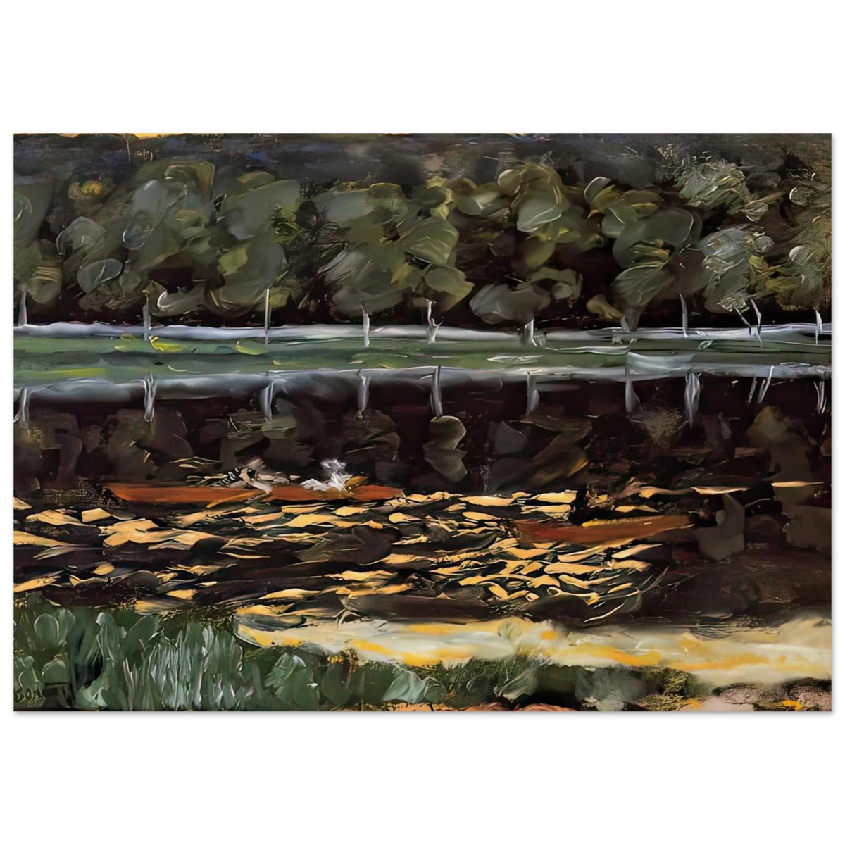 Going Rowing Poster | Pierre Bonnard Poster | Pierre Bonnard Shop