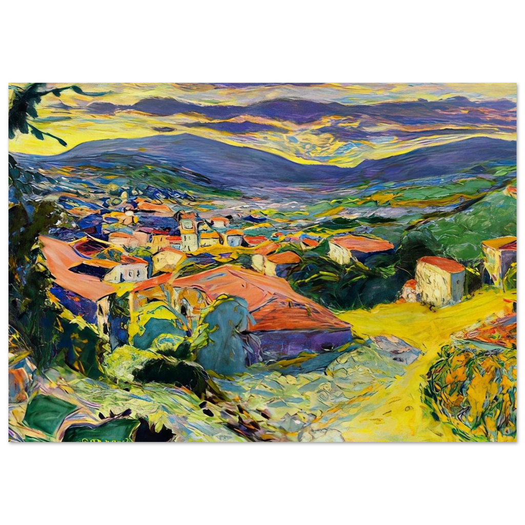 Landscape at Le Cannet Poster | Pierre Bonnard Poster | Pierre Bonnard Shop