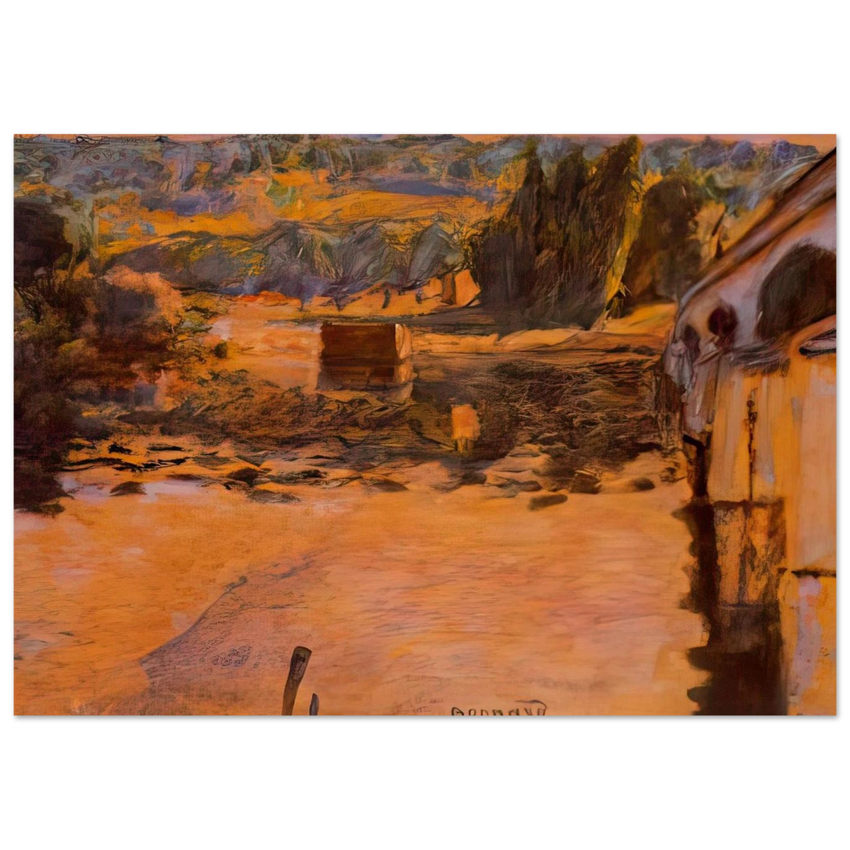The Pont de Vernon Poster | Pierre Bonnard Poster | Pierre Bonnard Shop