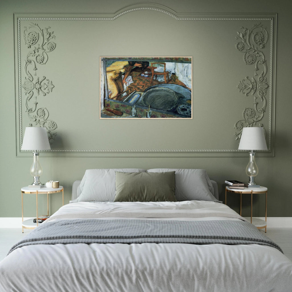 Tub in a Mirror Framed Poster | Pierre Bonnard Framed Prints Wall Art | Pierre Bonnard Shop