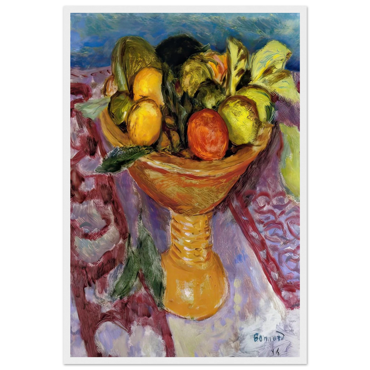 Fruit Bowl Framed Poster | Pierre Bonnard Framed Prints Wall Art | Pierre Bonnard Shop