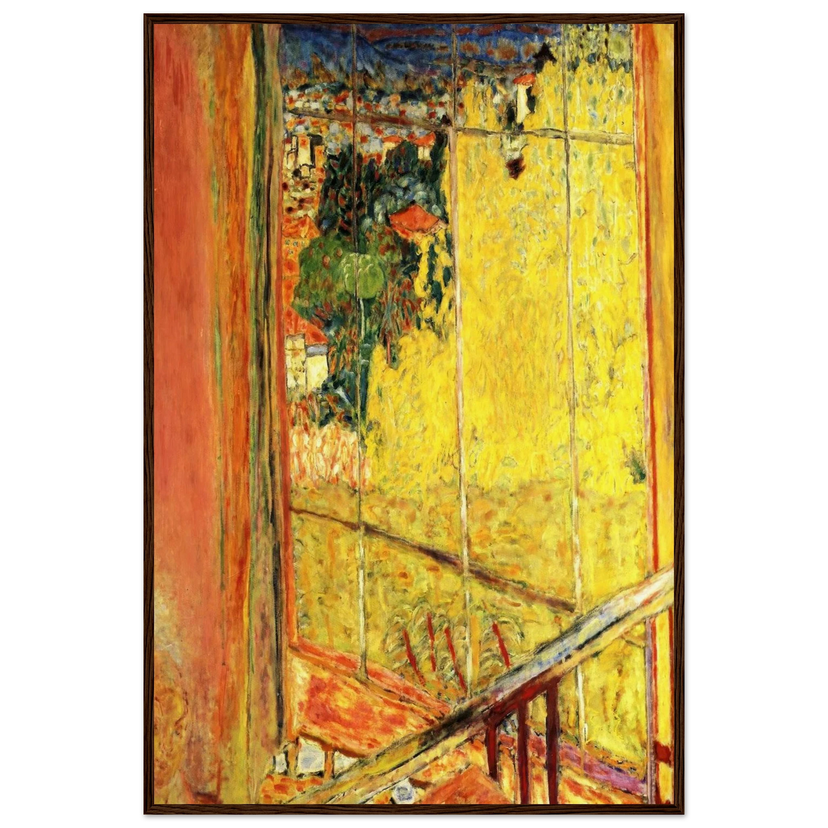 The workshop with Mimosa Framed Poster | Pierre Bonnard Framed Prints Wall Art | Pierre Bonnard Shop