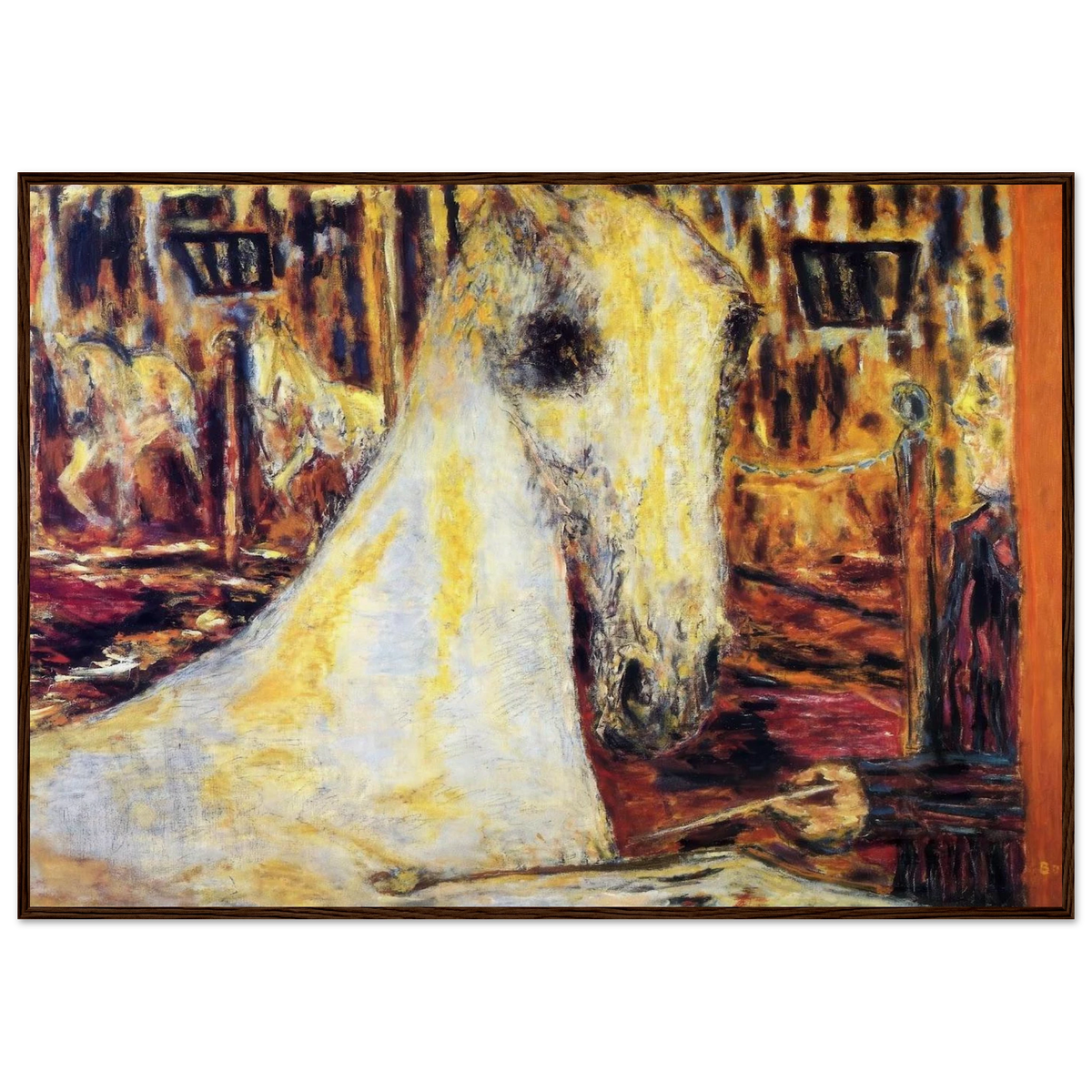 The Circus Horse Framed Poster | Pierre Bonnard Framed Prints Wall Art | Pierre Bonnard Shop
