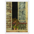 Woman at Her Window Framed Poster | Pierre Bonnard Framed Prints Wall Art | Pierre Bonnard Shop