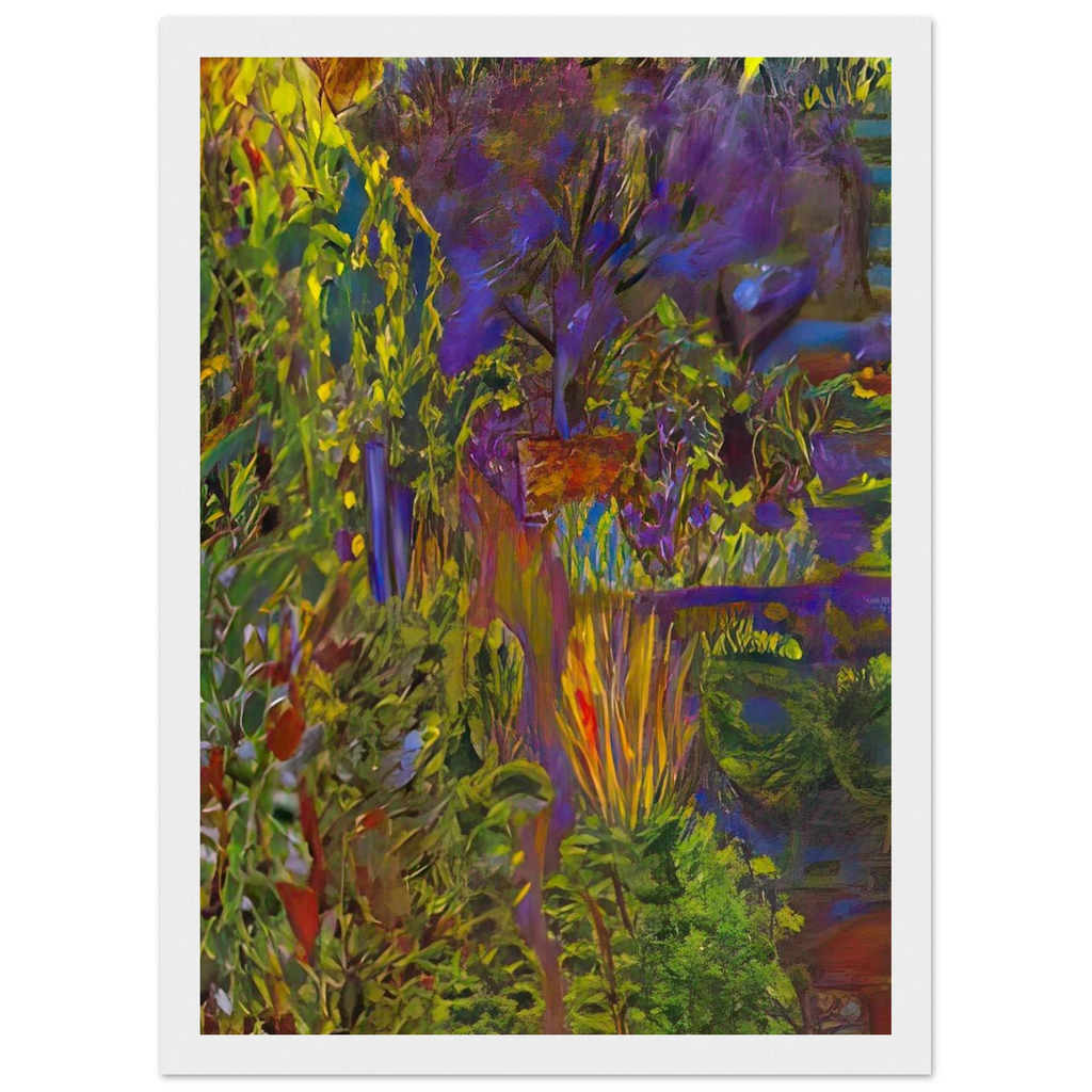 Garden at Midday Framed Poster | Pierre Bonnard Framed Prints Wall Art | Pierre Bonnard Shop