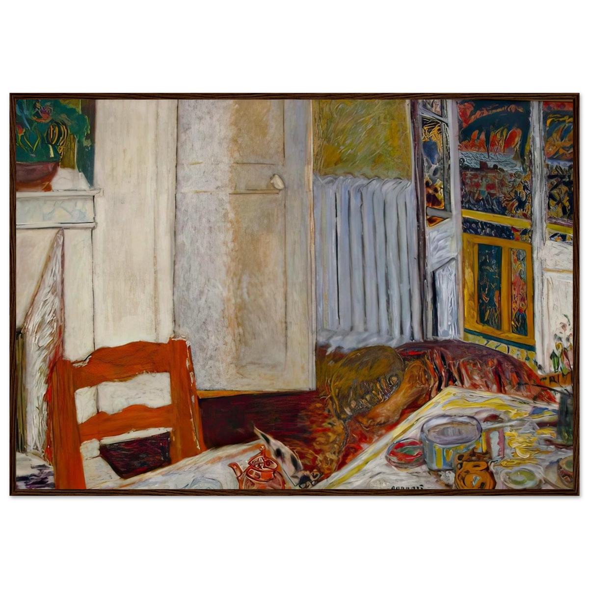 White Interior Framed Poster | Pierre Bonnard Framed Prints Wall Art | Pierre Bonnard Shop