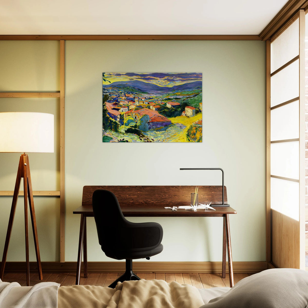 Landscape at Le Cannet Canvas | Pierre Bonnard Canvas | Pierre Bonnard Shop