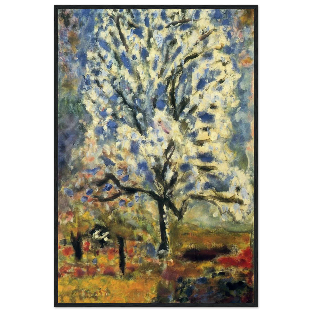 The almond tree in blossom Framed Poster | Pierre Bonnard Framed Prints Wall Art | Pierre Bonnard Shop