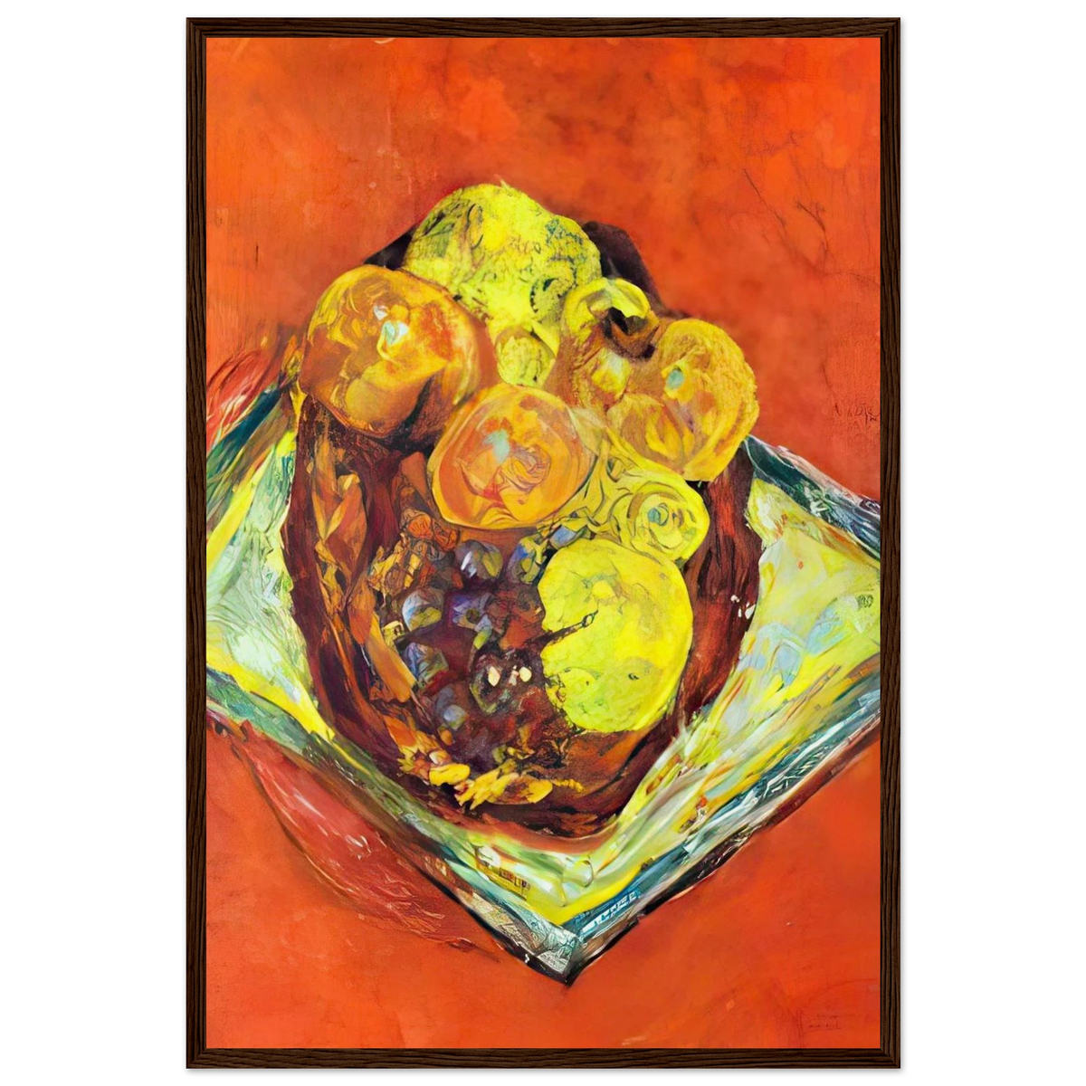 Peaches and Grapes Framed Poster | Pierre Bonnard Framed Prints Wall Art | Pierre Bonnard Shop