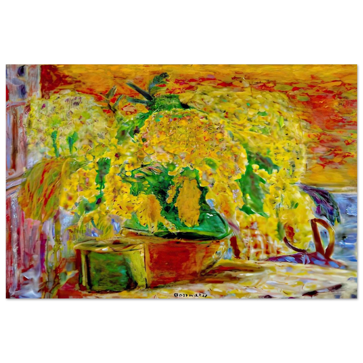 Bunch of Mimosa Poster | Pierre Bonnard Poster | Pierre Bonnard Shop