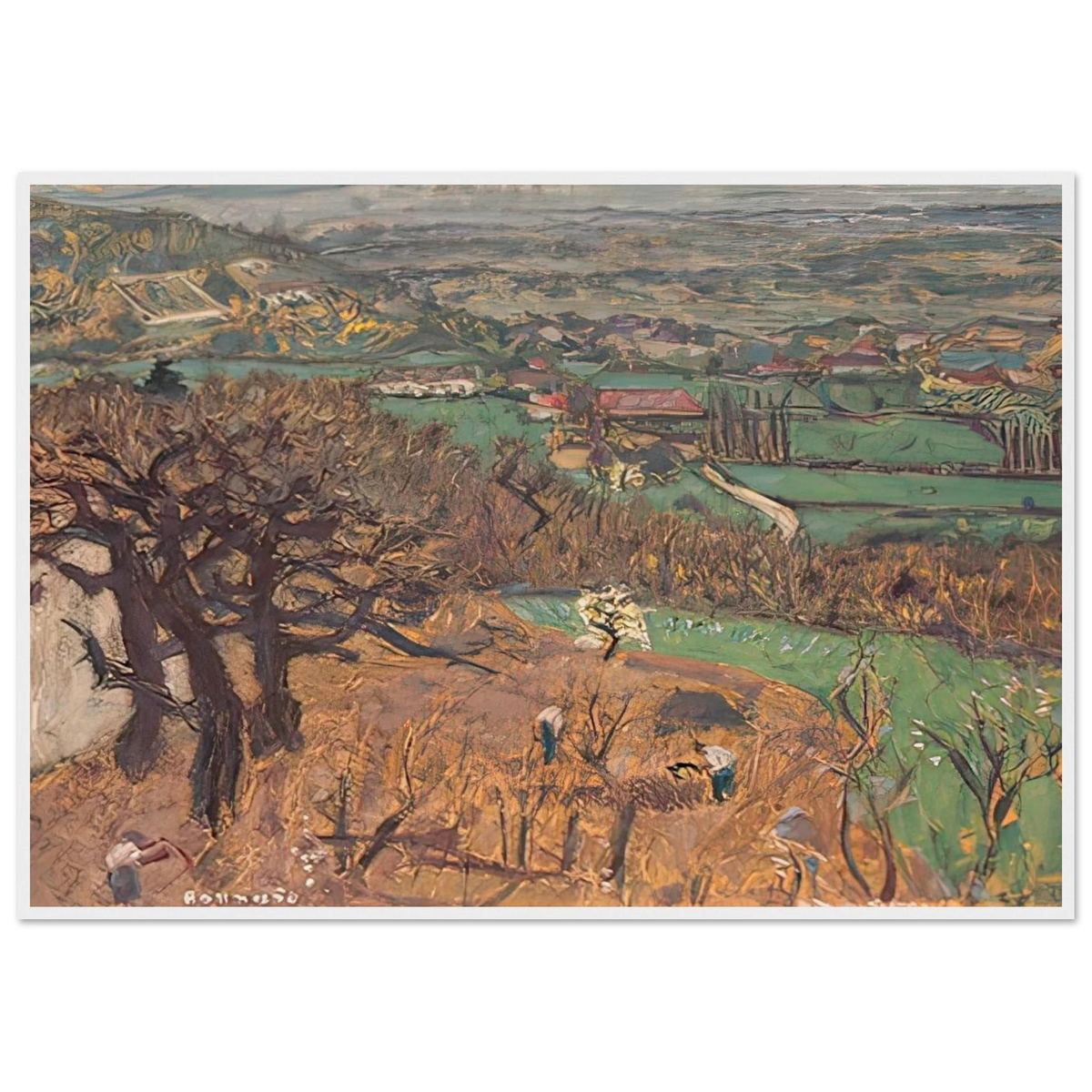 Dauphine Landscape Framed Poster | Pierre Bonnard Framed Prints Wall Art | Pierre Bonnard Shop