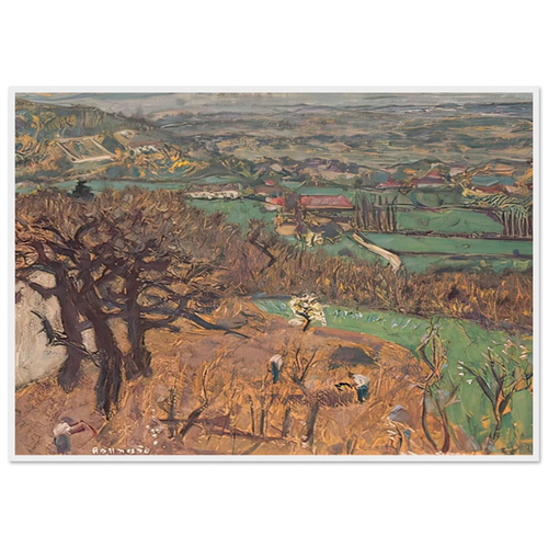 Dauphine Landscape Framed Poster | Pierre Bonnard Framed Prints Wall Art | Pierre Bonnard Shop
