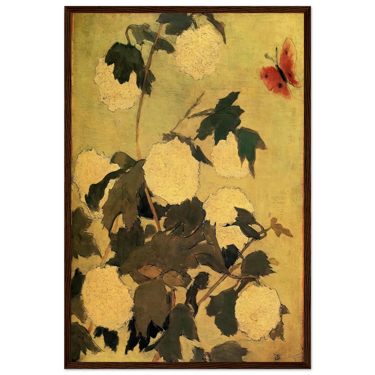 Snowballs Framed Poster | Pierre Bonnard Framed Prints Wall Art | Pierre Bonnard Shop