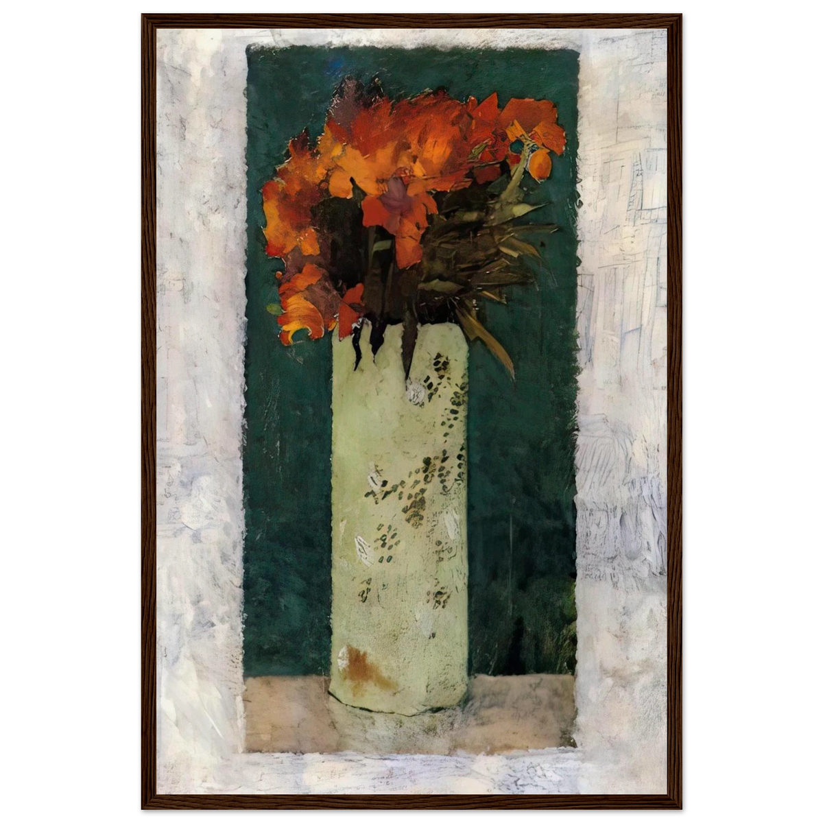 Pot of Flowers Framed Poster | Pierre Bonnard Framed Prints Wall Art | Pierre Bonnard Shop