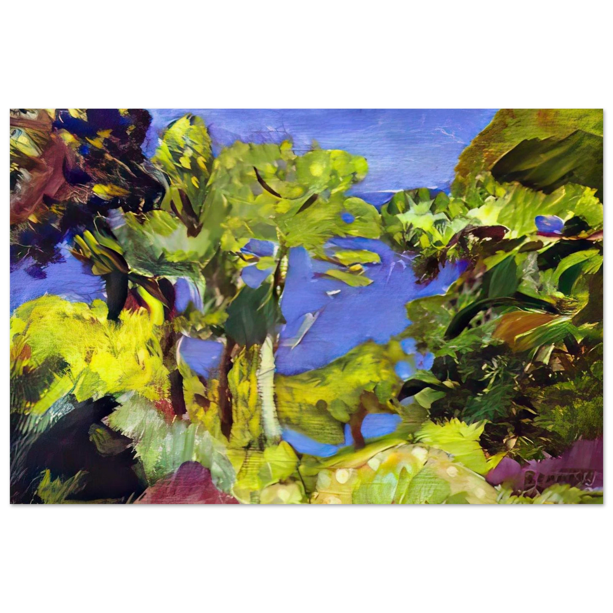 Landscape of Cote d Azur Poster | Pierre Bonnard Poster | Pierre Bonnard Shop