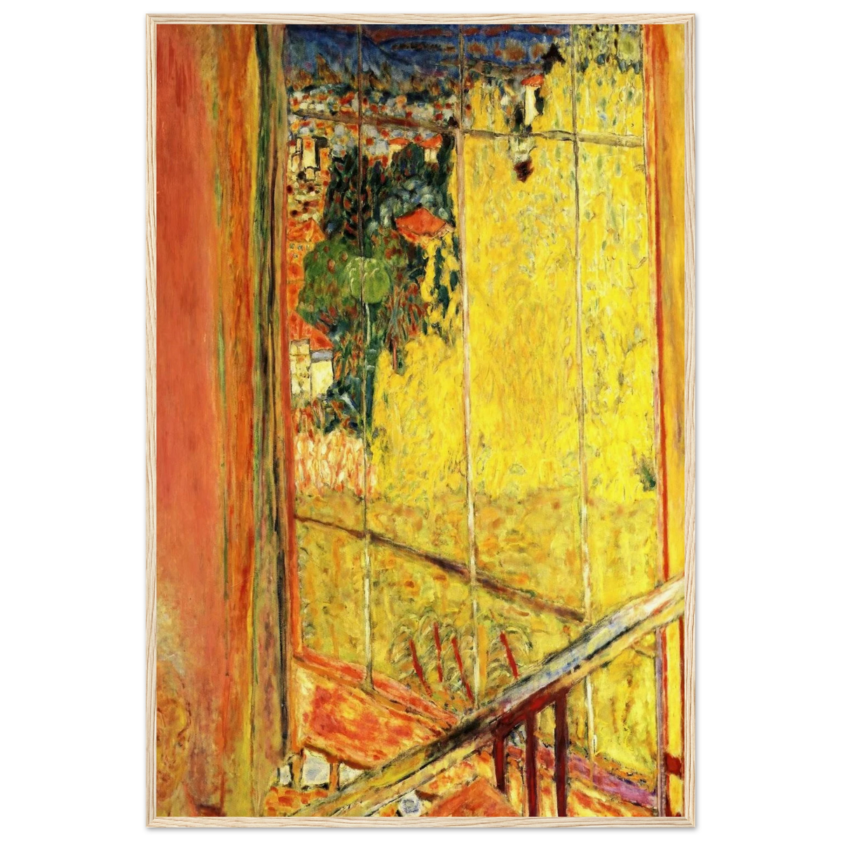The workshop with Mimosa Framed Poster | Pierre Bonnard Framed Prints Wall Art | Pierre Bonnard Shop